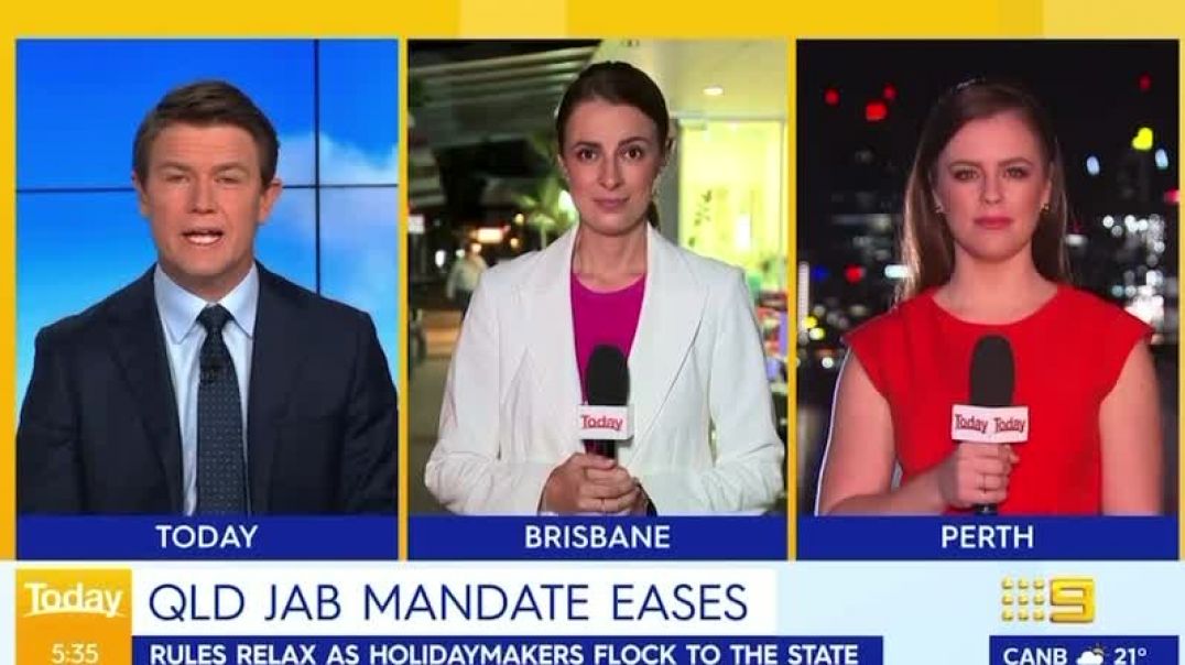 ⁣MSM Calling It a “Easter Gift” for the Easing of Jab Mandate in QLD and Some Restrictions Easing in 