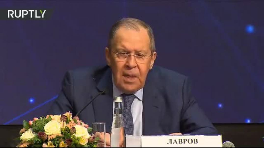 ⁣Speaking at the Digital International Relations 2022 Conference, Russian FM Sergey Lavrov Criticized