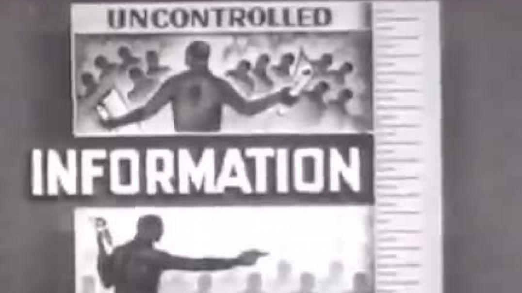 ⁣Propaganda 101 - A video showing origins of information control