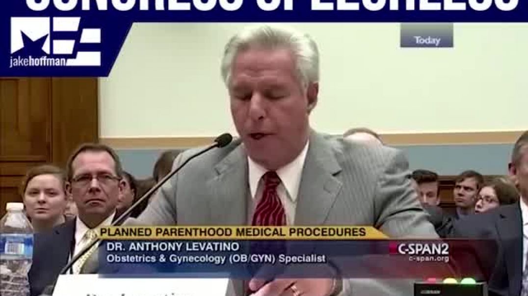 ⁣Abortion Doctor Describes Second Trimester Abortions in Detail in Congress