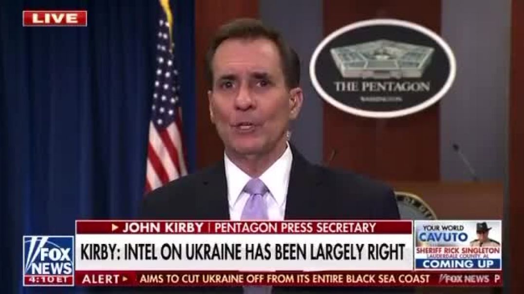 The Pentagon Press Secretary Just Admitted the US Have Been Training the Ukrainian Army To Fight Rus
