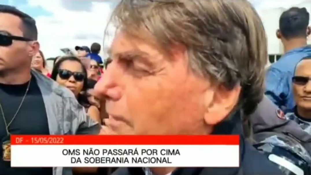 ⁣One Leader With Half a Brain. Bolsonaro: Brazil Will Not Sign the Agreement With WHO