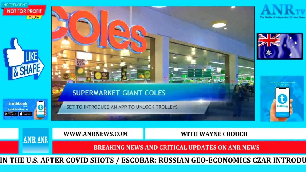 ⁣ANR  news update Coles trying to trick people into going cashless in stores