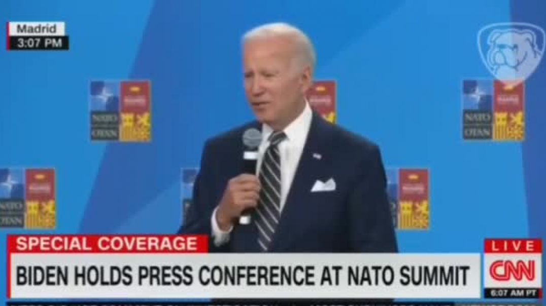 ⁣Biden Criticised SCOTUS During the NATO Summit For Their Roe V Wade Ruling