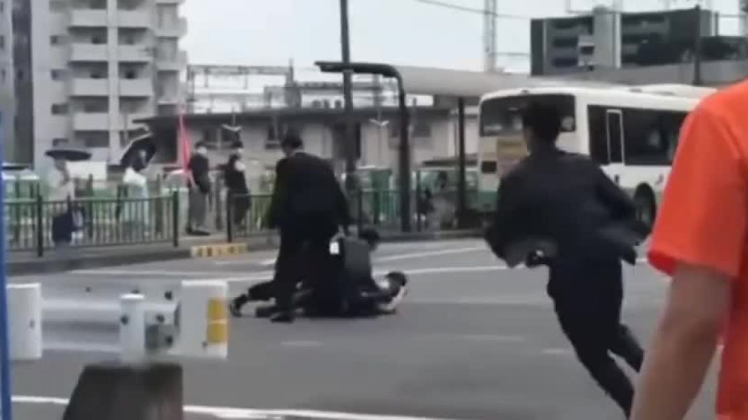 ⁣Video Showing The Assassination of Former Japanese Prime Minister Shinzo Abe