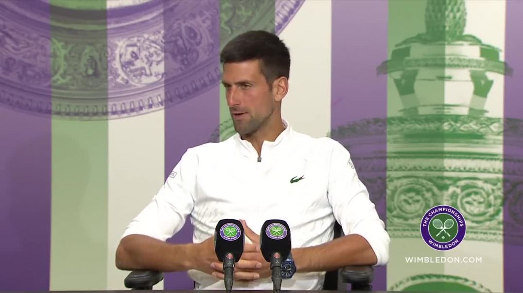 ⁣NEW - Tennis Star Novak Djokovic Reaffirms C0VID Vaxxine Stance After Winning Wimbledon, Hopes For A