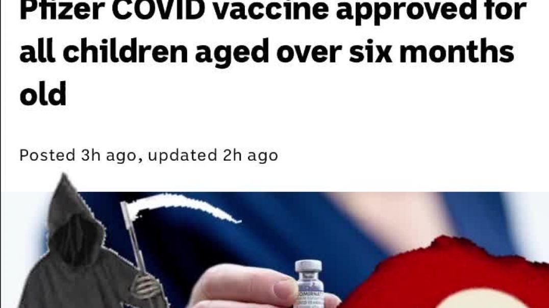 ⁣Pfizer COVID Vaccine Approved for All Children Aged Over Six Months Old