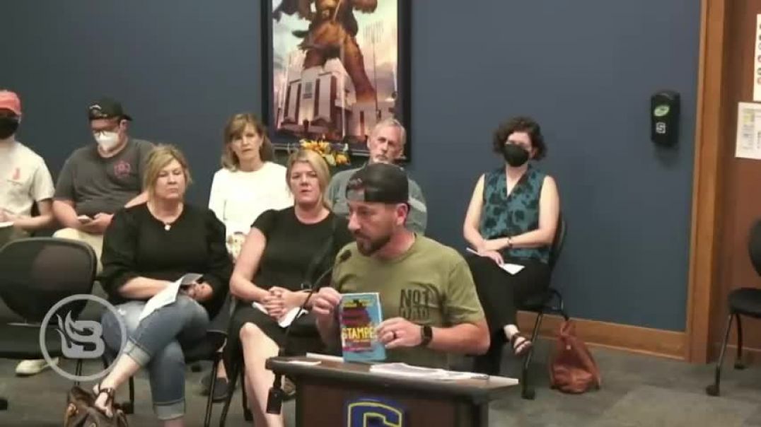 ⁣Dad STUNS School Board When He Reads Aloud DISGUSTING Book From Library_HIGH