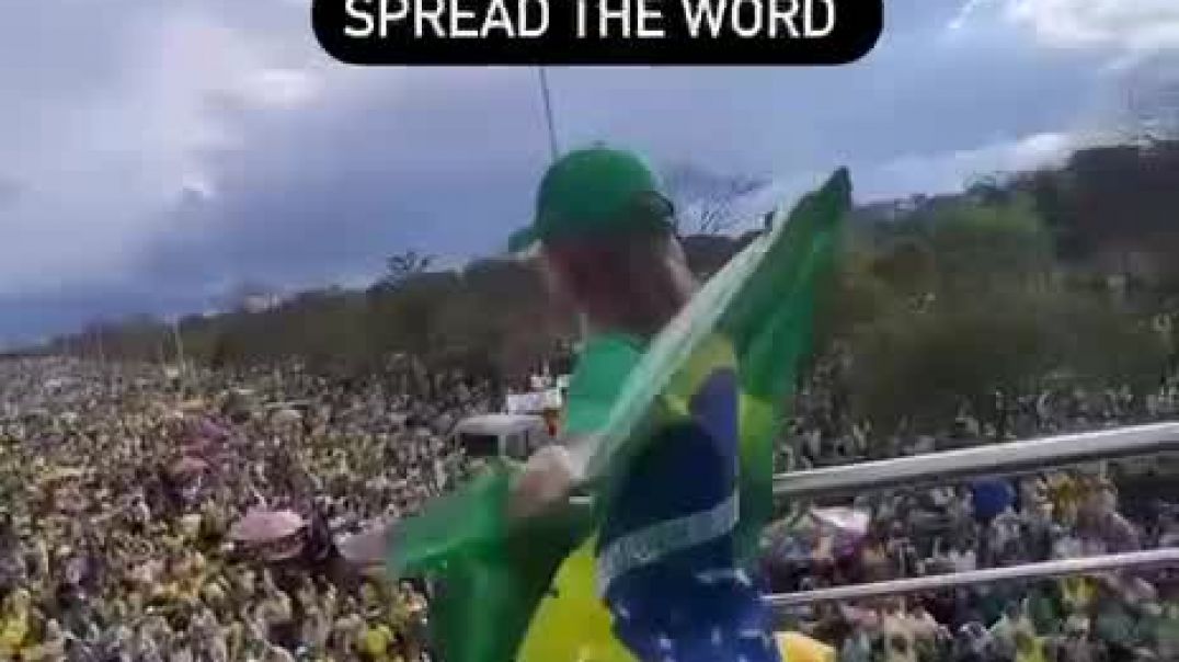 ⁣Brazilian People Stand United Against the Corrupt Government