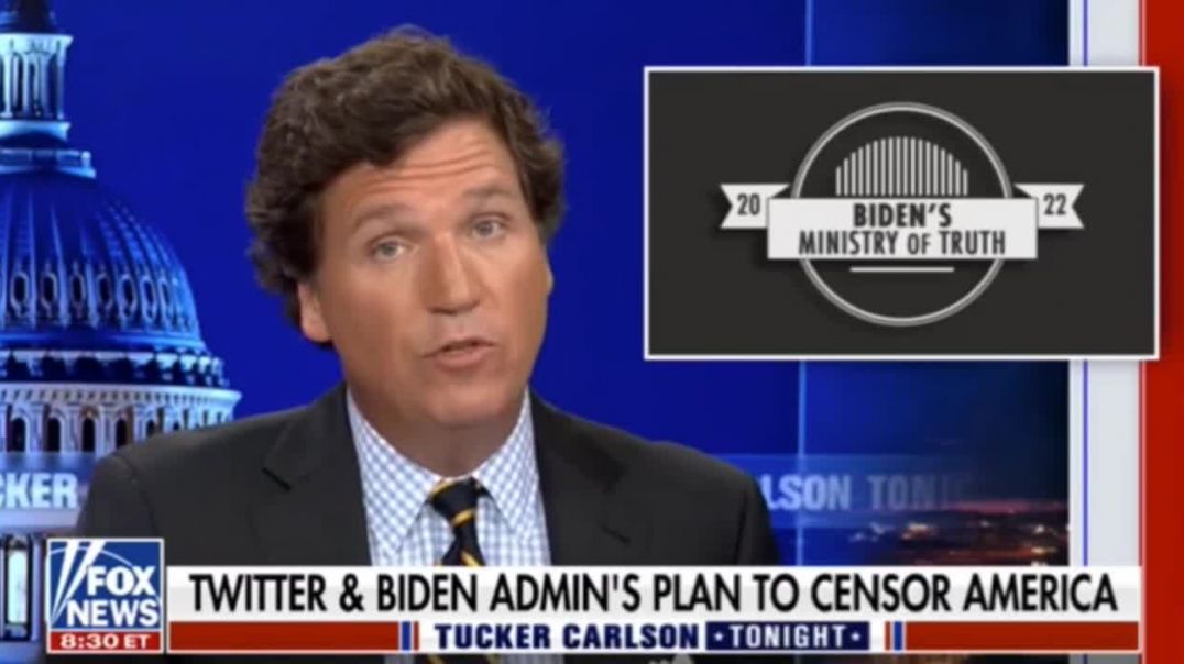 ⁣Tucker Carlson Talks About how the DHS has been Working with Social Media Companies to Censor People
