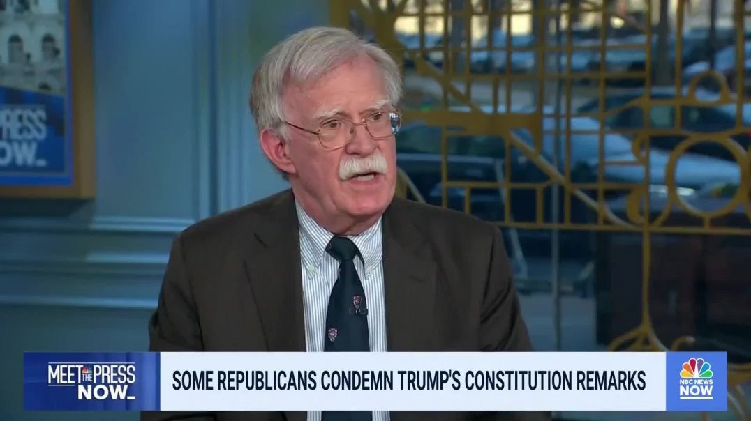 ⁣John Bolton, Known For His Giant Mustache, Floats 2024 Presidential Run: "I'm Prepared to 