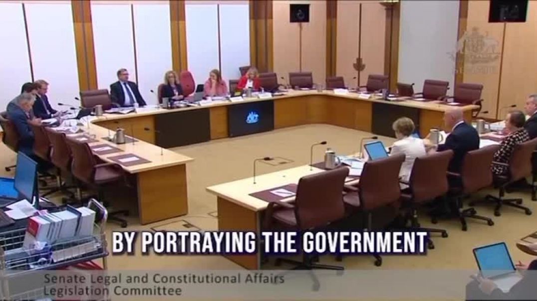 ⁣Senator Antic Questions ASIO Director Mike Burgess About Targeting “Right-Wing Extremism” Online