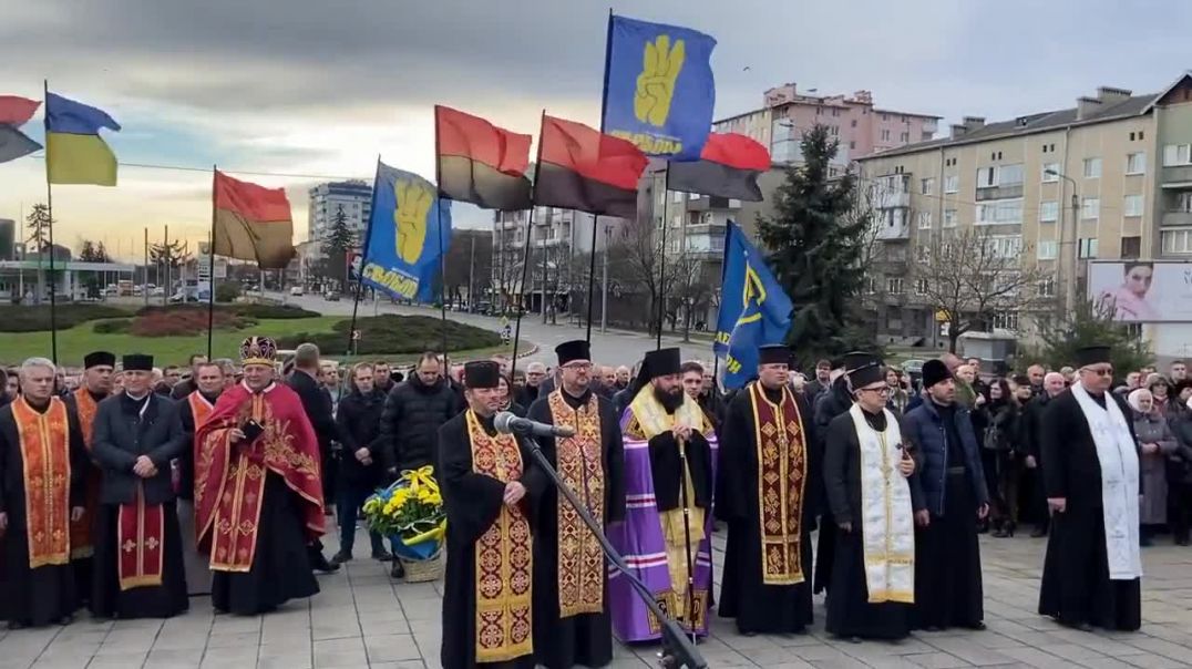 ⁣The Fake Ukrainian Nationalist "Church", the Head of Which just Happens to Hang out with t