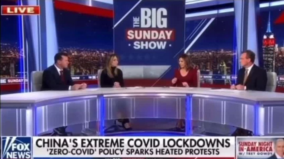 ⁣Fox News Discussing the Pandemic of the Vaccinated