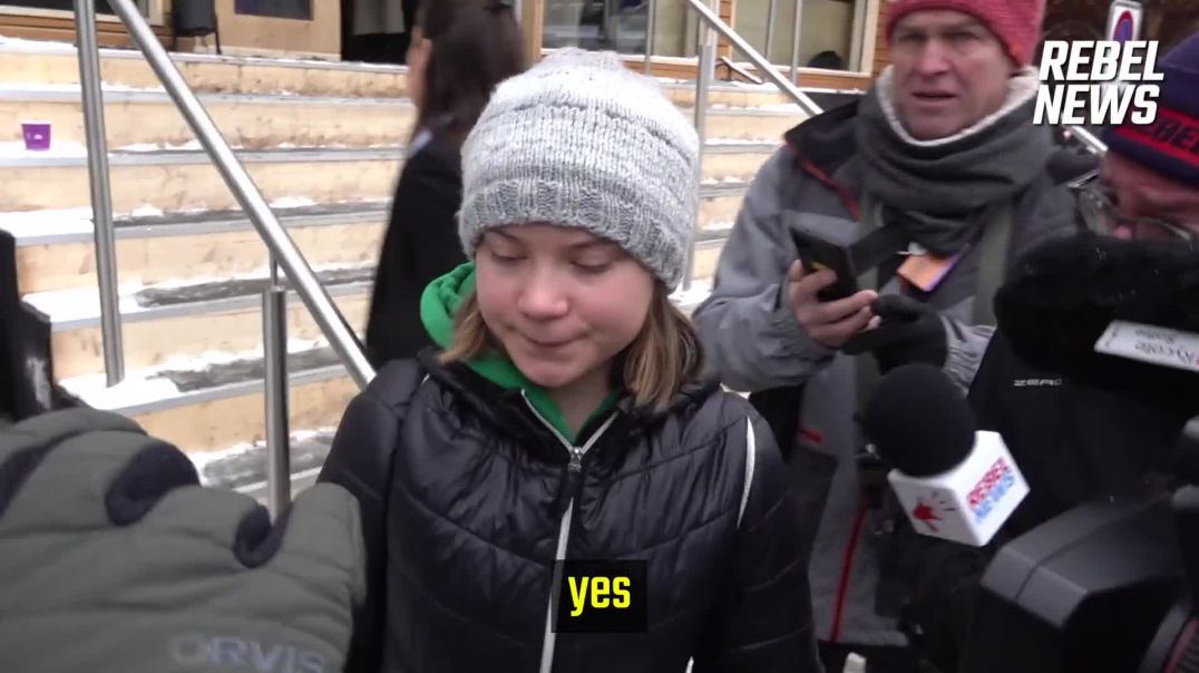 Ezra Levant To Greta Thunberg: “How Many Times did you Rehearse your Arrest at the German Coal Mine?