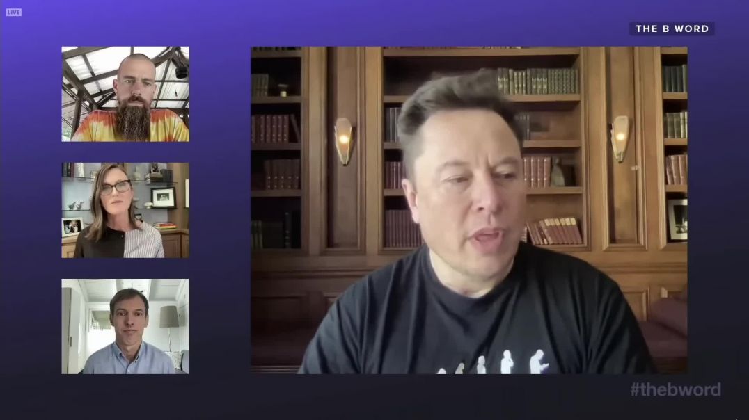 ⁣Elon Musk explains his views on Bitcoin (B Word Conference)