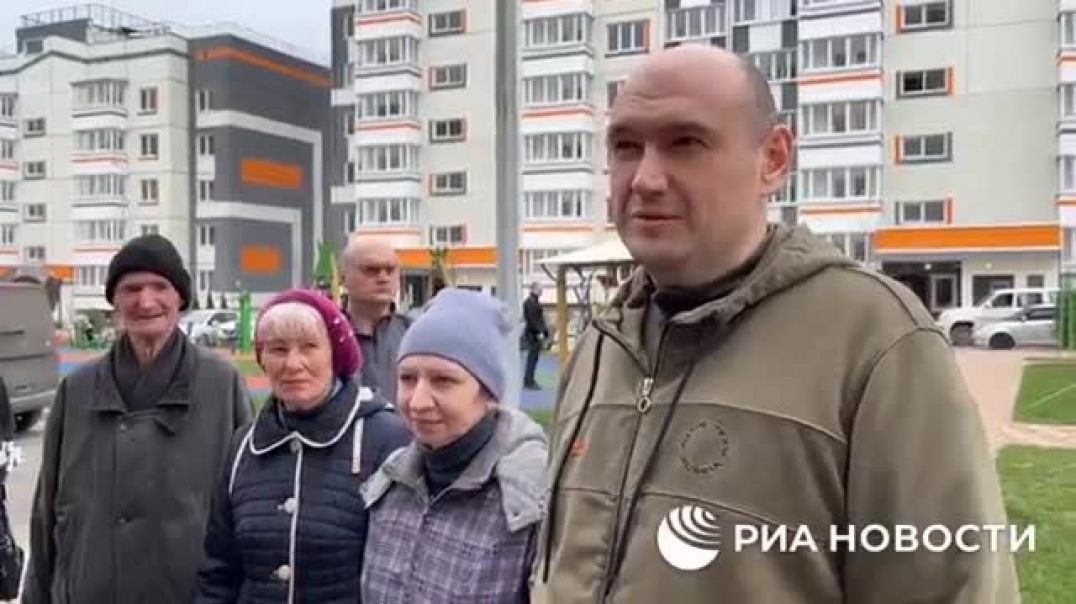 ⁣Russia is Busy Rebuilding Eastern Ukraine. More Apartments have Been Completed in Mariupol, Which is