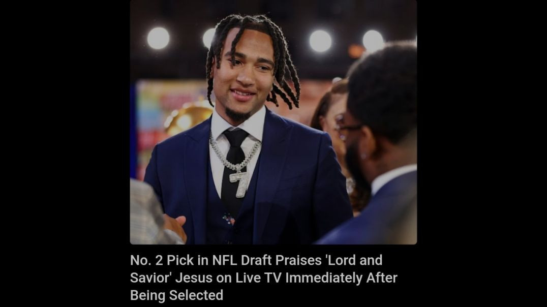 ⁣⁣No. 2 Pick in NFL Draft Praises 'Lord and Savior' Jesus [MIRROR]