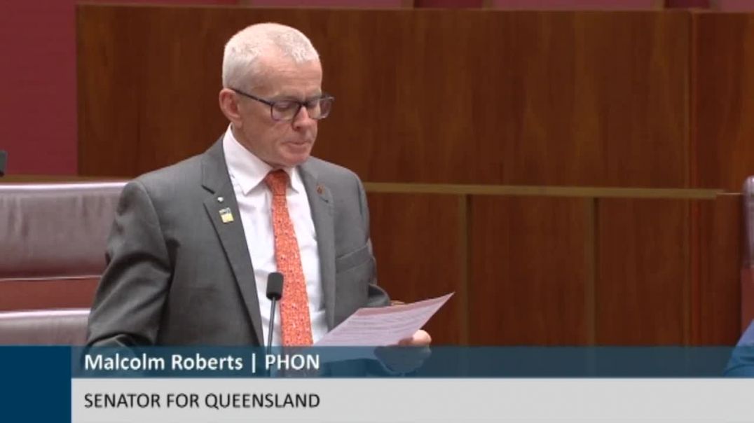 ⁣Senator Roberts Calling Out The WHO and The UN - 9 May 2023