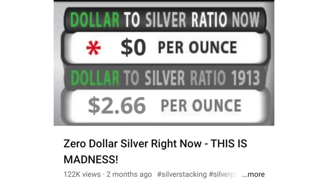 ⁣Silver Dragons Zero Dollar Silver Right Now - THIS IS MADNESS! [MIRROR]