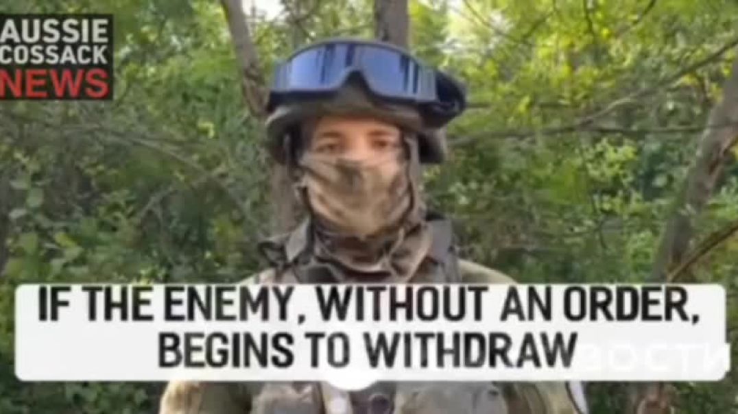 ⁣SHOCKING Video Evidence of Ukrainian Nazi Rear Guard Troops Shooting Retreating Mobilised Ukrainians