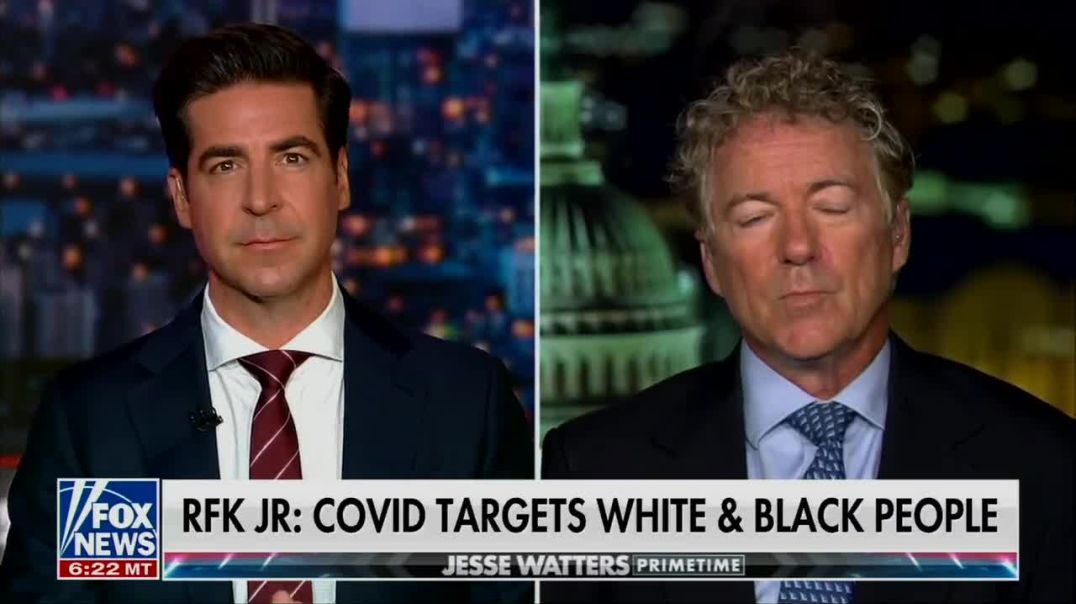 ⁣Jesse Watters: "Do You Know What RFK Jr. Is Talking About Here, Ethnically Targeted Bioweapon C