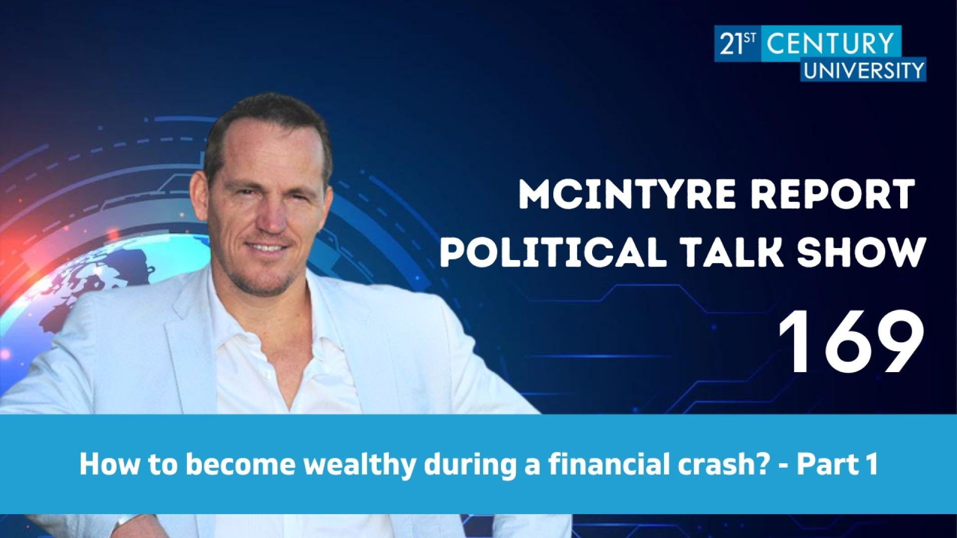⁣How to become wealthy during a financial crash? - Part 1
