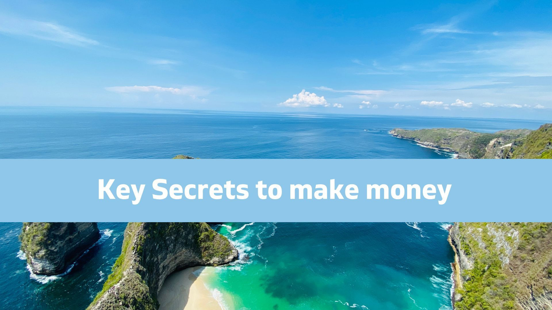 ⁣Key Secrets to make money