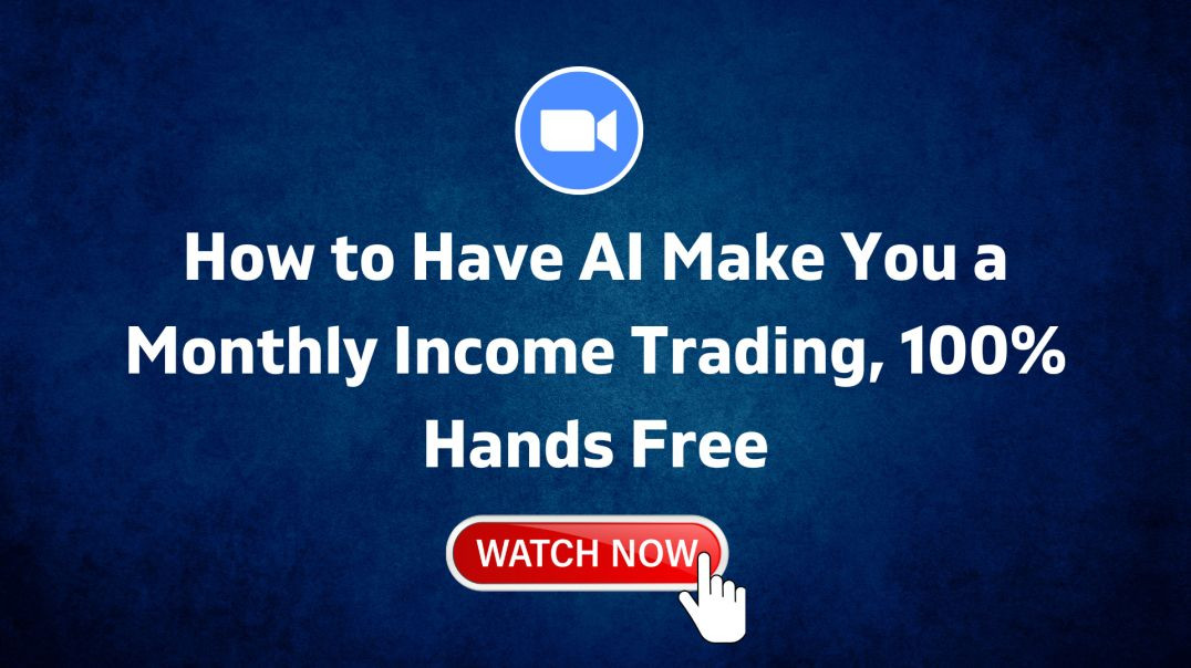 ⁣How to Have AI Make You a Monthly Income Trading, 100% Hands Free