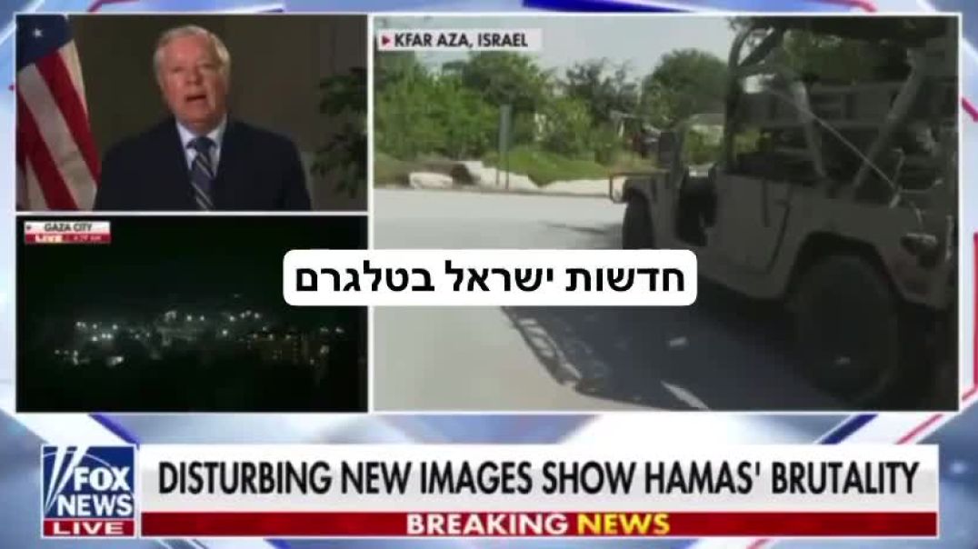 ⁣Warmonger Lindsey Graham Continues to Escalate: “We are Fighting a Religious War, and I am on Israel
