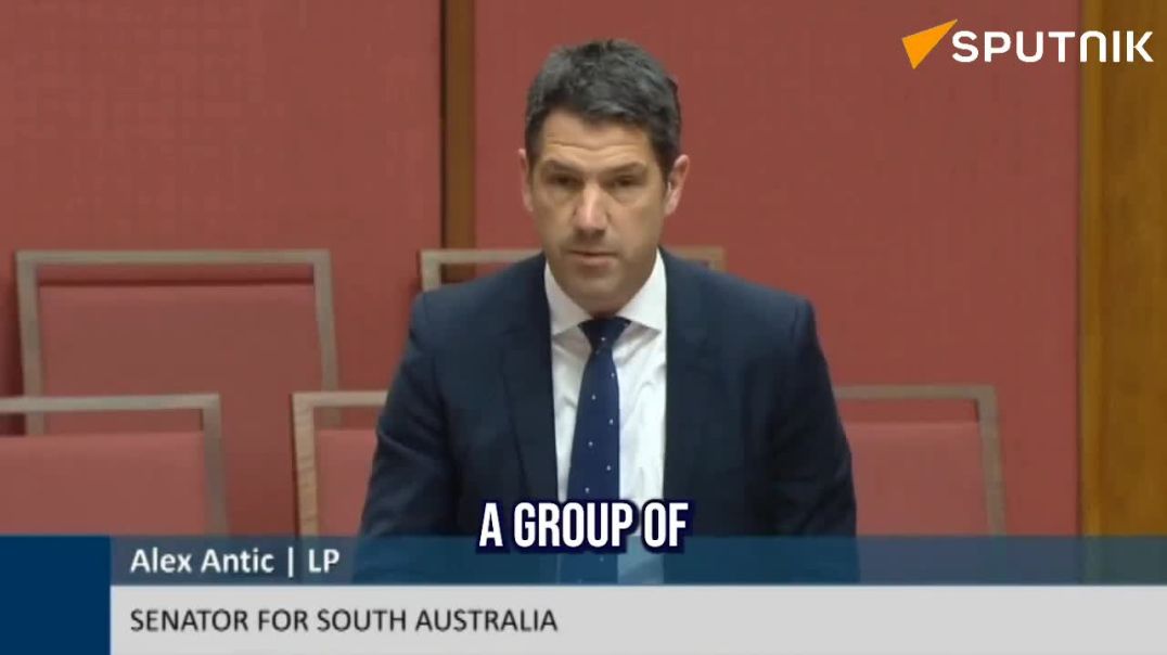 ⁣Australian Federal Senator Alex Antic Denounces Discrimination Against Russian Women and Children as