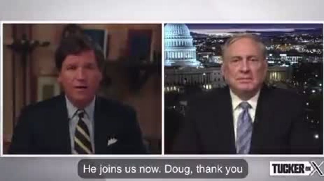 ⁣Douglas MacGregor to Tucker Carlson: "We are Moving Towards War With Iran and the Chosen Destin
