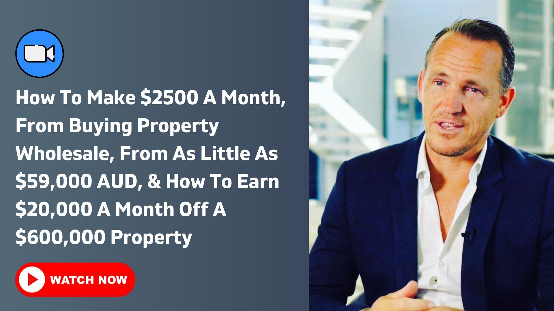 ⁣How to make $3000 a month, from buying property wholesale, from as little as $89,000 AUD, & how