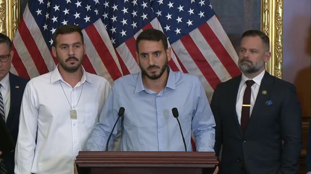 ⁣Alleged Family Members of HAMAS Hostages Spoke at the White House a Few Days Ago Alongside Republica