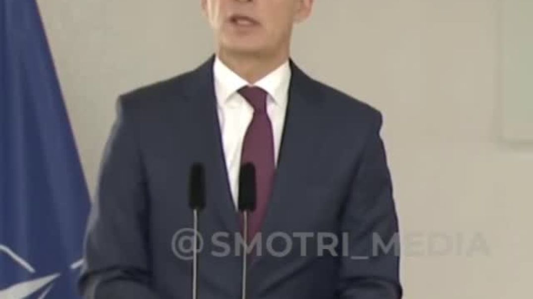 ⁣NATO Boss Stoltenberg Declares That if You Want a Peaceful Solution to the Conflict in Ukraine USA M