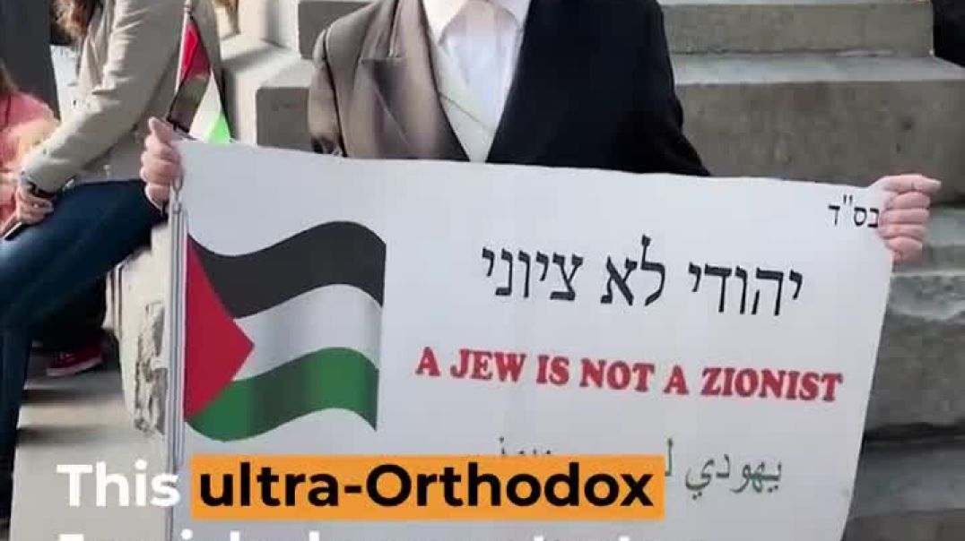 ⁣Anti-Zionist' Jewish Rabbi Calls for Peace