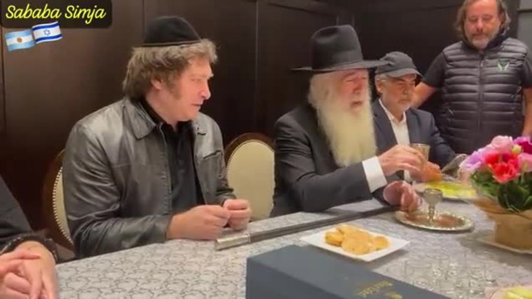 ⁣ICYMI: Argentinian President-elect Javier Milei Wears a Kippah and Swears Support for Jews and Israe