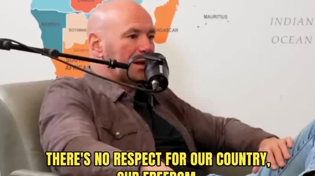 ⁣Dana White: "If We Lose [the United States] it’s Done. So Many People Said if Trump Won they’d 
