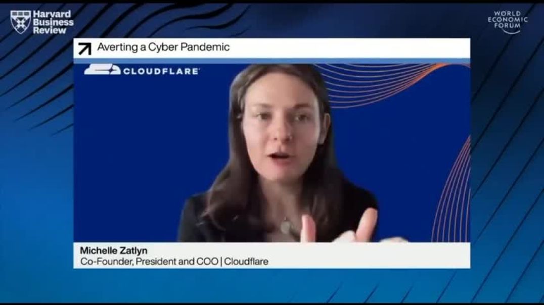 ⁣The World Economic Forum Held a Livestream with Interpol, Cloudflare, and a Cyber Security Company t