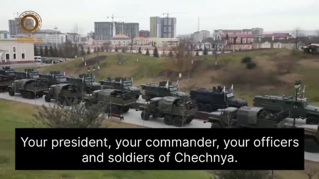 ⁣Scott Addresses Chechen Soldiers in Grozny in His Recent Trip to Russia