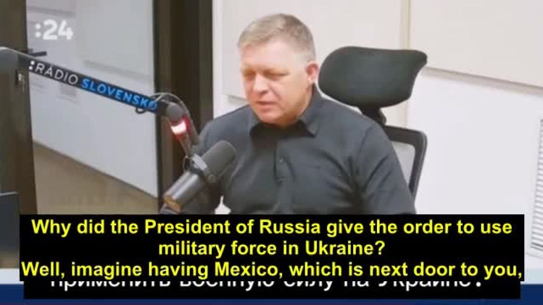 ⁣Slovak Prime Minister Fico Said that Ukraine Has Been Under US Control Since 2014, So the Russian Fe
