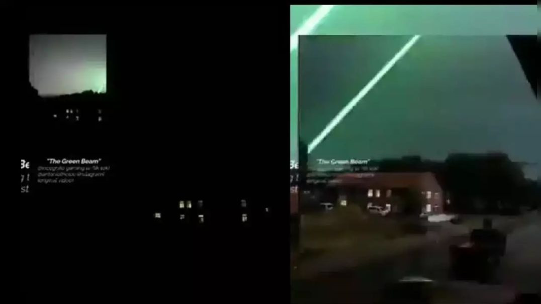 ⁣Mysterious Green Laser Spotted in Texas During a “Storm”. Following This, Over 1 MILLION Acres have 