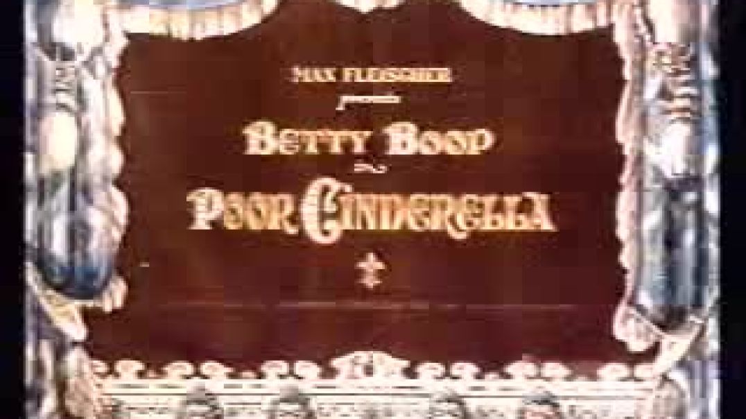 ⁣Betty Boop - Poor Cinderella - 1934