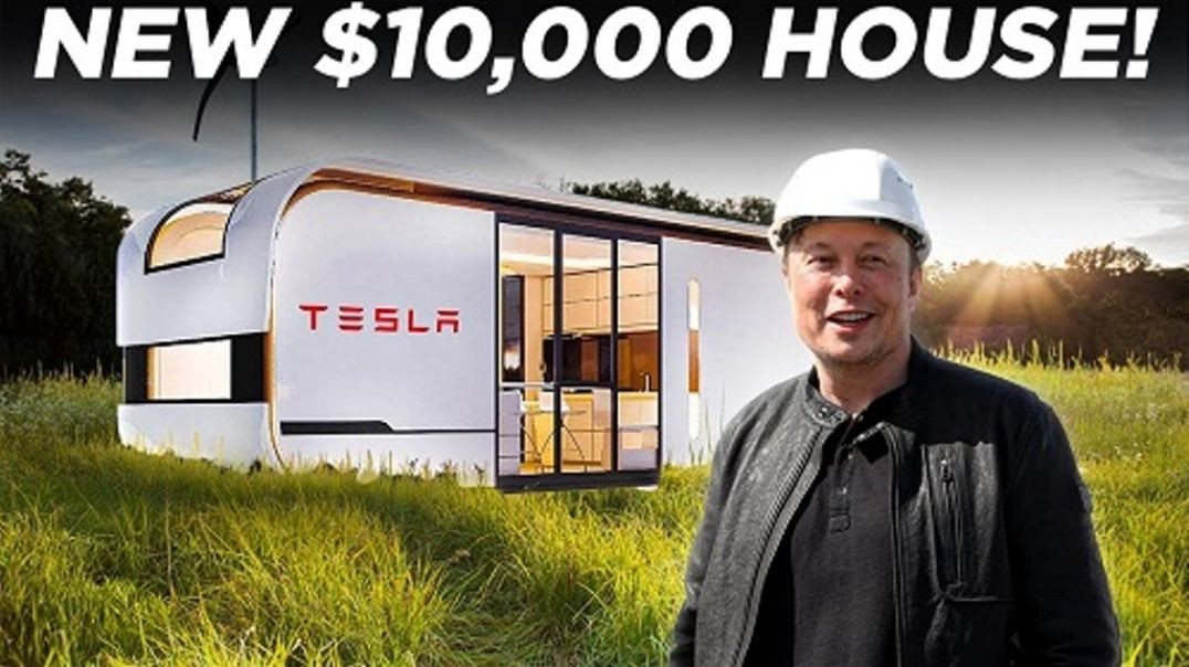 ⁣Elon Musk is At It Again...2 Bedroom Tesla Home for $10,000 USD
