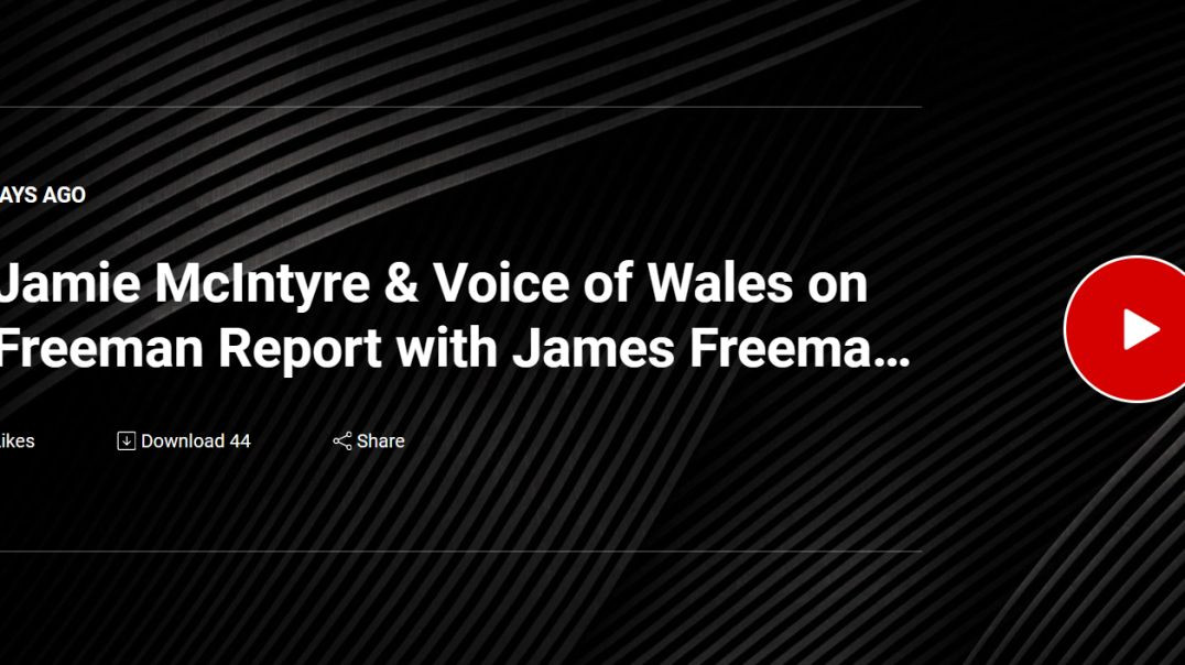 Jamie McIntyre & Voice of Wales on Freeman Report with James Freeman - 19 March 2024
