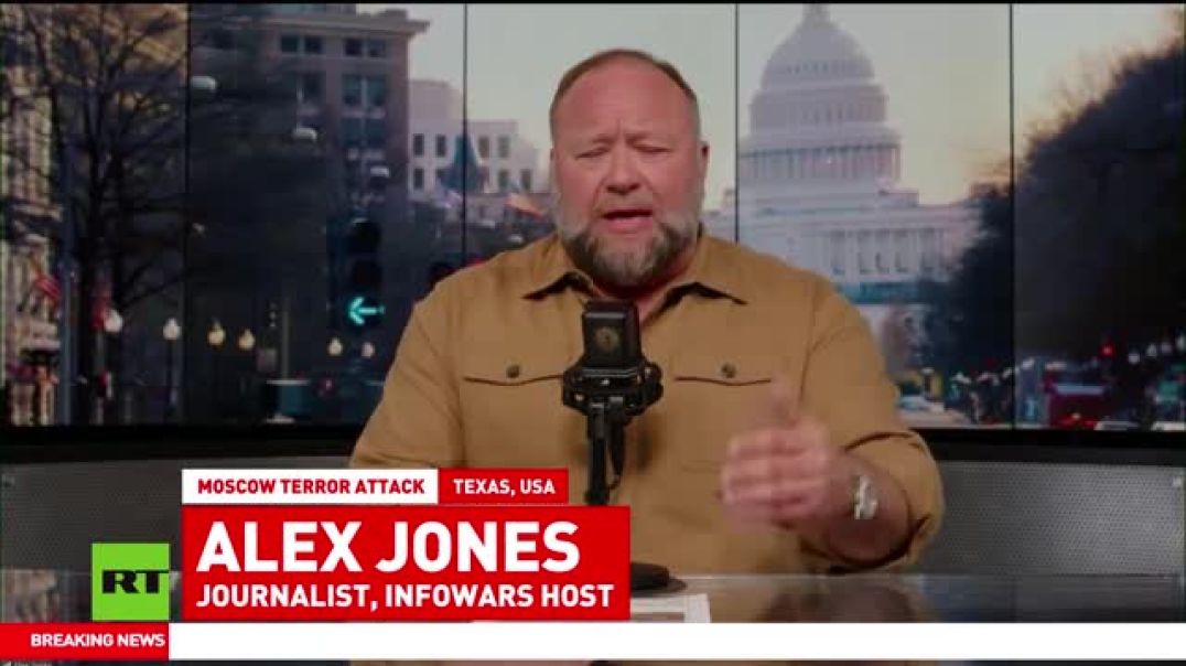 ⁣West Pins Moscow Massacre on ISIS for Plausible Deniability — Alex Jones