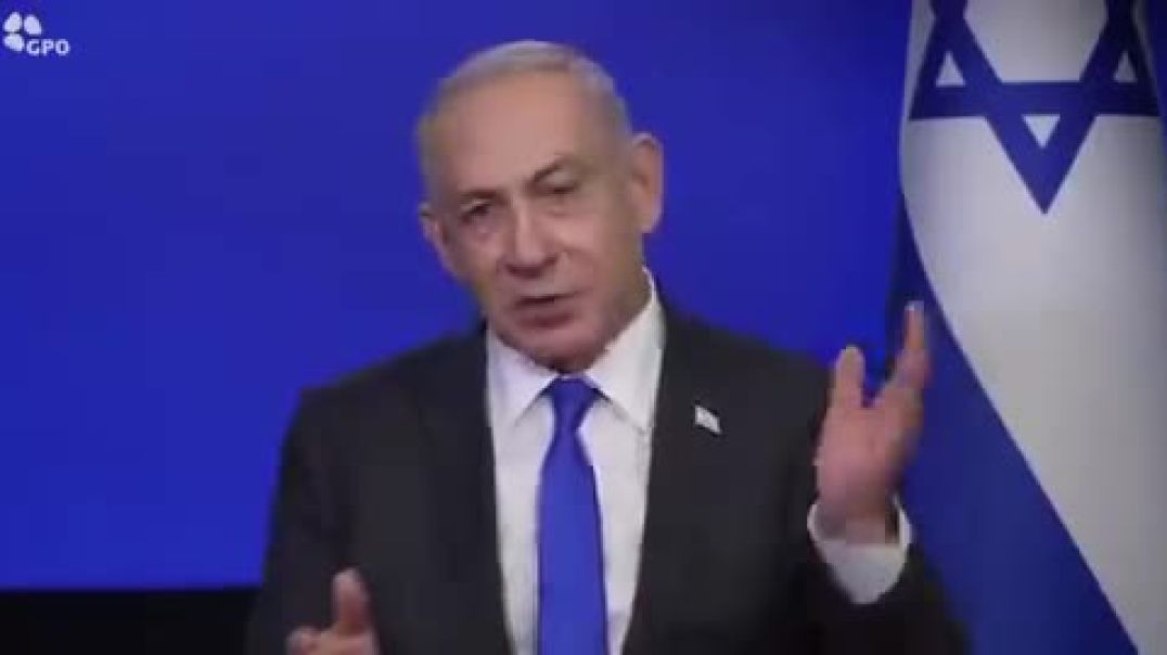 ⁣Netanyahu the United States President, I Mean the United States of Israel President, Appears to Thin