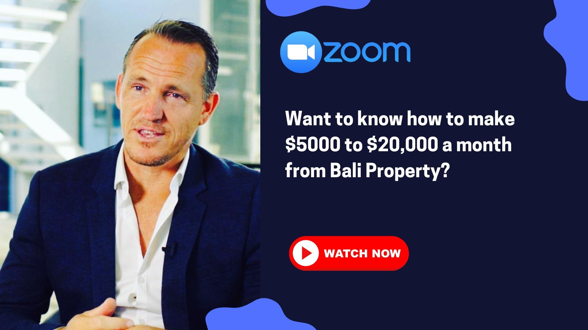 Want to know how to make $5000 to $20,000 a month from Bali Property?