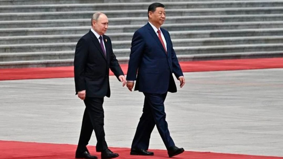 ⁣President Vladimir Putin Receives a Red Carpet Welcome in China