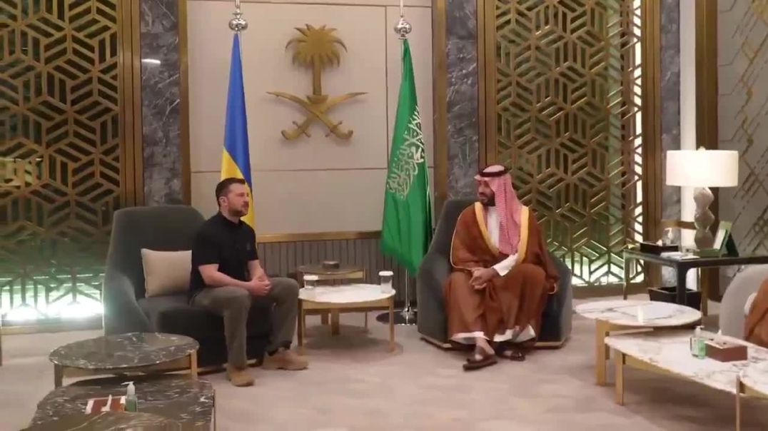 ⁣After Meeting with Zelensky, the Crown Prince of Saudi Arabia, Mohammed Bin Salman Al Saud-3